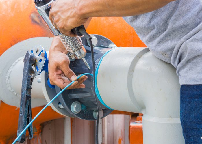 PVC Plastic Pipe Welding